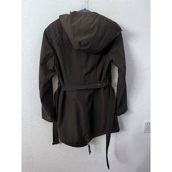 Michael Michael Kors black hooded belted womens size medium - Picture 7 of 7